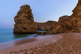 Beach near Albufeira - Algarve Portugal