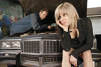 Waiting for the mechanic