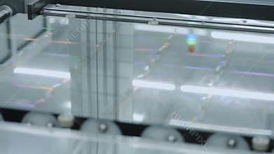 Mobile Phone Touch Screen LCD Glass Production.