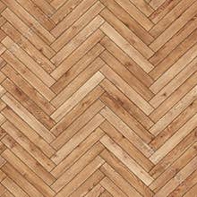 Seamless wood parquet texture herringbone light brown
