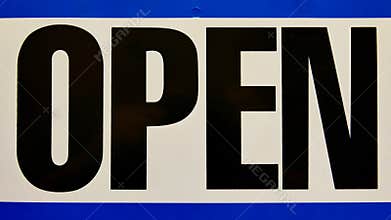 OPEN Sign