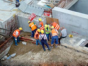 Construction workers