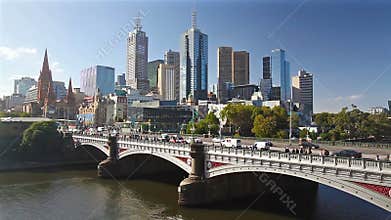 Downtown Melbourne, Australia