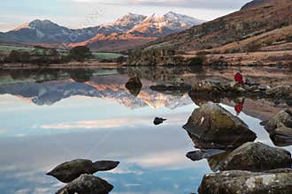 Enjoying Snowdon