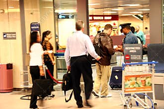 Travelers at Airport
