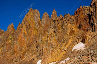 High Altitude Rocky Mountain Spires