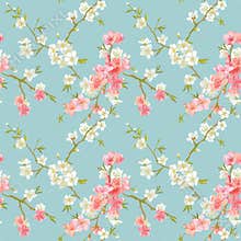 Spring Blossom Flowers Background