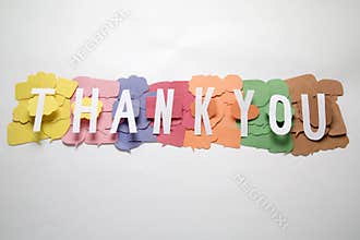 Thank you sign