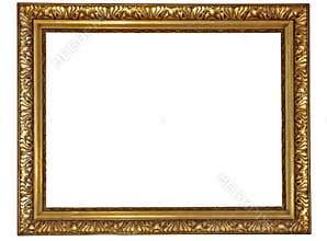 Gold frame