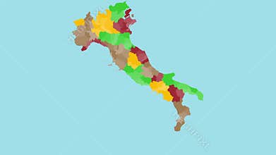 Map of Italy