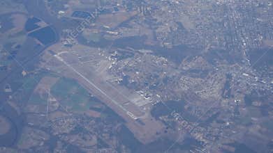 Military airport from high up