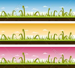 Grass And Lawn Landscape Set