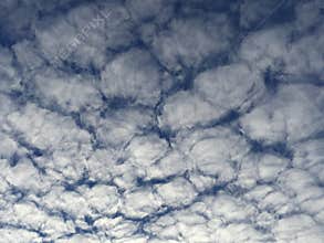 Unusual cloud clouds formation