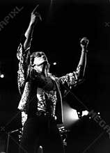Def Leppard front man Joe Elliott at the Centrum, Worcester, Ma. 1994 by Eric L. Johnson Photography