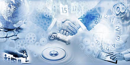 Business Banner Marketing Background