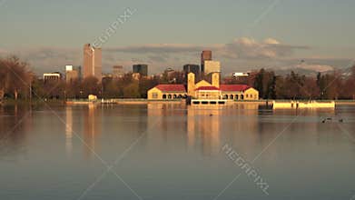 City Park Downtown Denver Colorado Ferril Lake Wildlfie