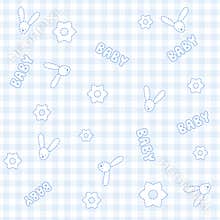 Baby seamless pattern