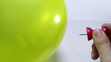 Balloon popping