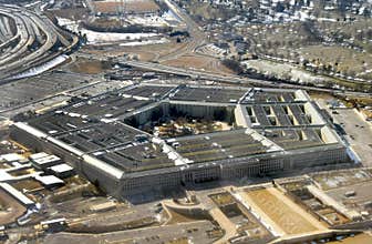 US Pentagon aerial view