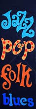Jazz pop folk blues