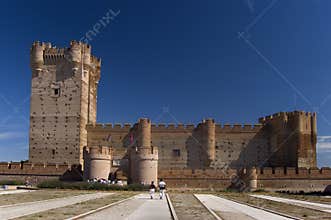 La Mota Castle, Valladolid. Sp