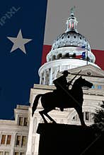 Texan Statue at Texas State Capitol Building