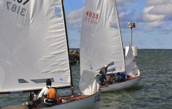 Navigating sailboats