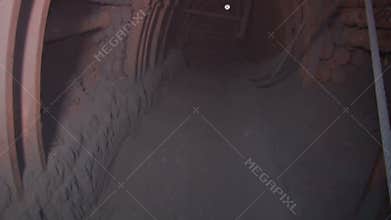 The general plan of the underground tunnel in the