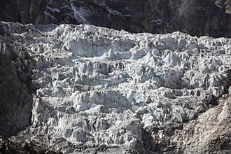 Glacier in Himalayas
