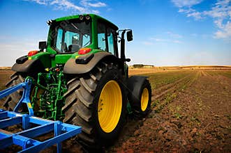 Tractor - modern agriculture equipment
