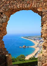 Blanes view (Costa Brava, Spain)