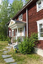Ol-Anders farm buildings Halsingland Sweden