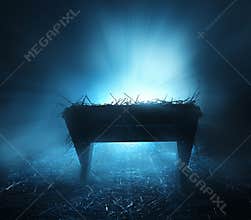 Manger at night