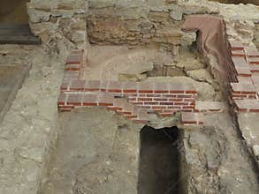 Ancient hypocaust channel