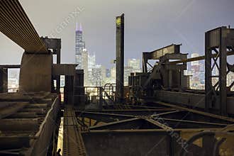 Downtown Chicago - Night View