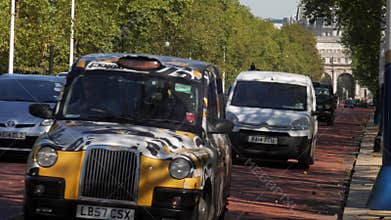 London Taxis on The Mall