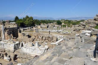 View over Side, Turkey