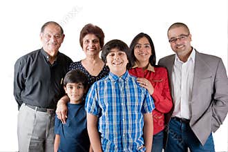 Extended Indian Family