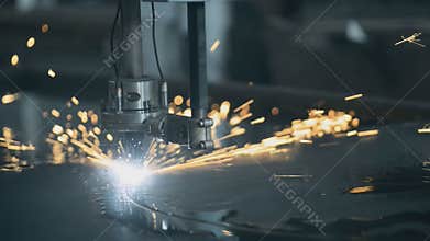 Laser cutting of metal