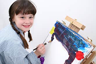 Girl Painting 02
