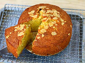 Almond butter cake