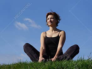 Enjoying life outdoor