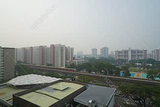 Haze pollution in Singapore