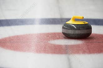 Curling Stone in the House