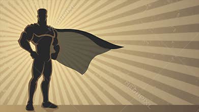 Superhero Background Loop