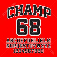 Tackle Twill style font