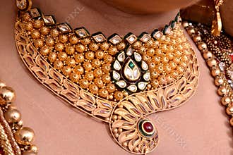 Bridal Gold Necklace