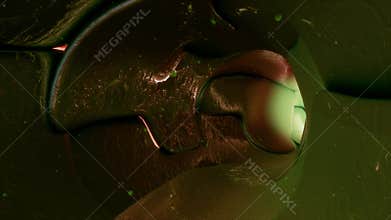 Cancer cells in lymph vessels