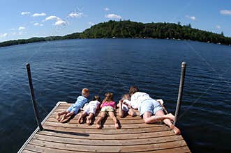Relaxing Morning At Cabin