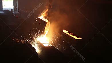 The production of iron